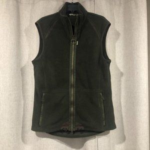 Barbour fleece vest  size M